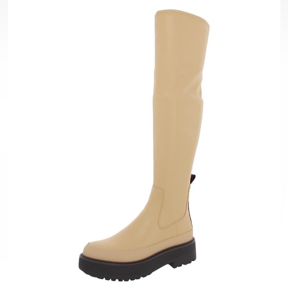 Franco Sarto Womens Janna Crocodile Embossed Over-The-Knee Boots 8 $180.… - Picture 5 of 8